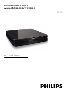 Mode d’emploi Philips DTP2340 Récepteur numérique