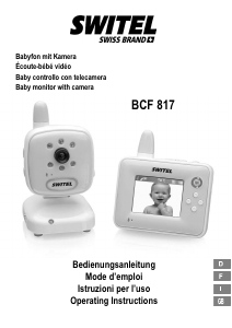 Mode d’emploi Switel BCF817 Ecoute-bébé