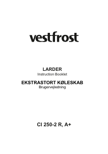 Handleiding Vestfrost CI 250-2 R Koelkast