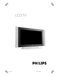 Manual Philips 26PF5520D LCD Television