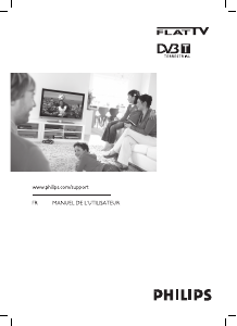 Mode d’emploi Philips 32PFL3512D Téléviseur LCD