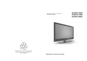 Vadovas Philips 32PFL7772D Skystakristalis televizorius