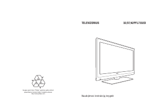 Vadovas Philips 42PFL7332 Skystakristalis televizorius