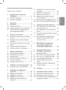 Mode d’emploi Philips 42PFL7572D Téléviseur LCD