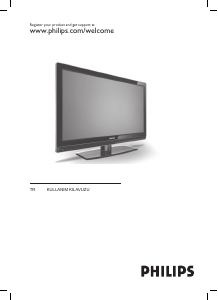 Kullanım kılavuzu Philips 52PFL7762D LCD televizyon