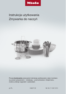 Instrukcja Miele G 7970 SCVi AutoDos K2O Zmywarka