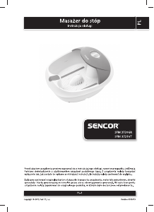 Instrukcja Sencor SFM 3720GR Masażer do stóp