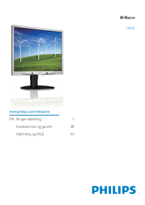 Brugsanvisning Philips 19B4LPCB LCD-skærm