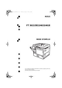Mode d’emploi Ricoh FT 4615 Imprimante multifonction
