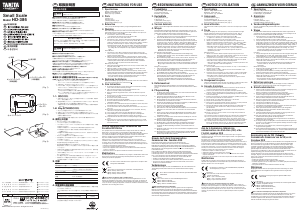 Manuale Tanita HD-386 Bilancia