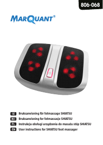 Bruksanvisning MarQuant 806-068 Massageapparat