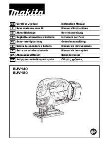 Manual Makita BJV140RFE Jigsaw