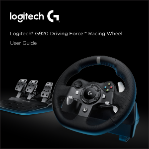 Manual Logitech G920 Driving Force Controler de joc