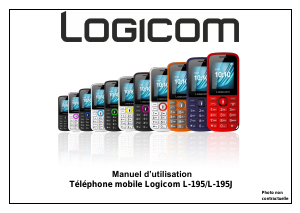 Mode d’emploi Logicom L-195 Téléphone portable