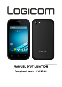 Mode d’emploi Logicom L-ement 401 Téléphone portable