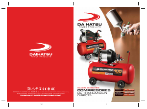 Manual de uso Daihatsu C2050 Compresor