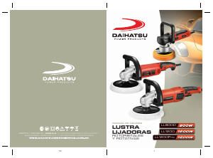 Manual de uso Daihatsu LL800D Pulidora