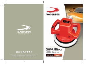 Manual de uso Daihatsu LA120 Pulidora