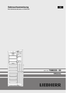Bedienungsanleitung Liebherr CBNbs 4875 Kühl-gefrierkombination