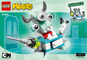 Használati útmutató Lego set 41569 Mixels Surgeo