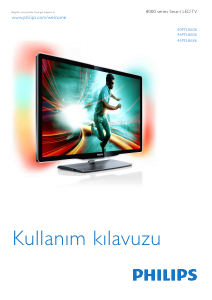 Kullanım kılavuzu Philips 40PFL8606H LED televizyon