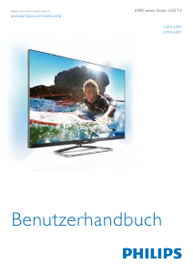 Bedienungsanleitung Philips 42PFL6907H LED fernseher