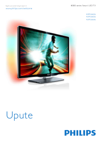 Priručnik Philips 46PFL8606K LED televizor
