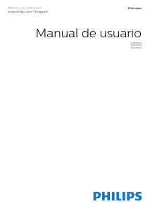 Manual de uso Philips 50PUS7334 Televisor de LED