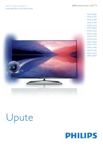 Priručnik Philips 47PFL6678K LED televizor