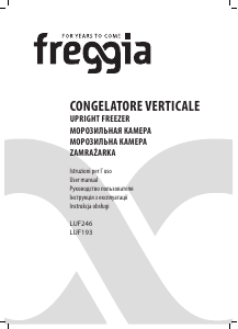 Handleiding Freggia LUF246X Vriezer