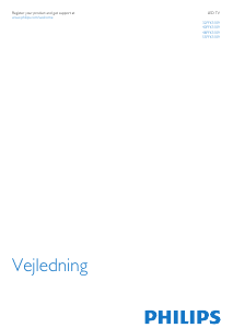 Brugsanvisning Philips 55PFK5109 LED TV