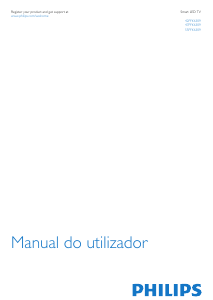 Manual Philips 55PFK6309 Televisor LED