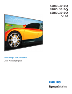 Handleiding Philips 50BDL3010Q LED televisie