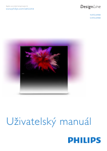 Manuál Philips 55PDL8908S LED televize