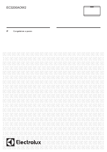 Manuale Electrolux EC3200AOW2 Congelatore