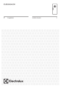 Manuale Electrolux EUB3000AOW Congelatore