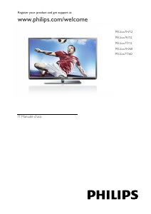 Manuale Philips 55PFL5527K LED televisore