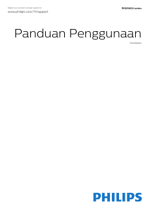 Panduan Philips 55POS9002 Televisi LED