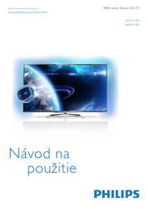 Návod Philips 65PFL9708S LED televízor