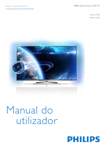 Manual Philips 84PFL9708S Televisor LED