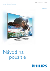 Návod Philips DesignLine 47PDL6907K LED televízor