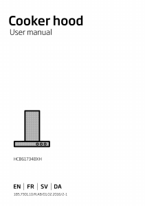 Handleiding BEKO HCB 61734 BXH Afzuigkap