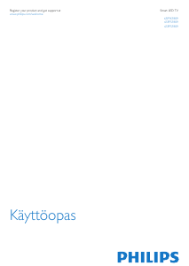 Käyttöohje Philips 65PFK5909 LED-televisio