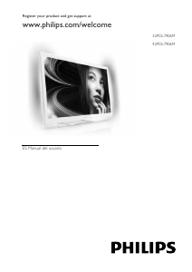 Manual de uso Philips DesignLine 42PDL7906M Televisor de LED
