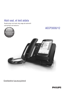 Kasutusjuhend Philips AECP3000 Telefon