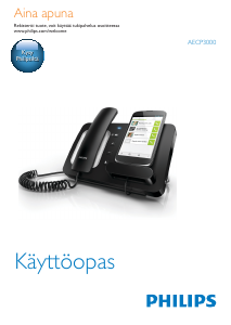 Käyttöohje Philips AECP3000 Puhelin