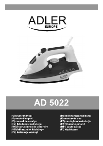Instrukcja Adler AD 5022 Żelazko