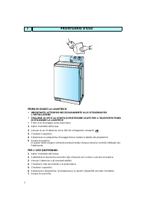Manuale Whirlpool AWV 649 Lavatrice