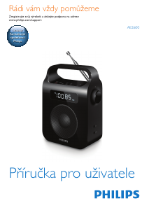 Manuál Philips AE2600B Vysílačka