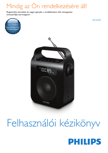 Használati útmutató Philips AE2600B Rádió